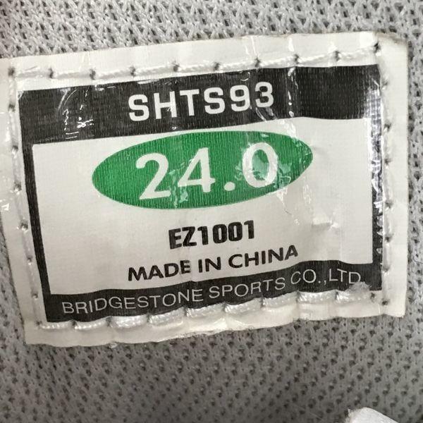 TOURSTAGE Soft Spike Golf Shoes 24.0 White Men’s Trainers(USED)