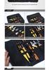 Large Capacity Roll-up Tool Bag for Electricians - Thickened Canvas Pouch for Home Appliance Repair