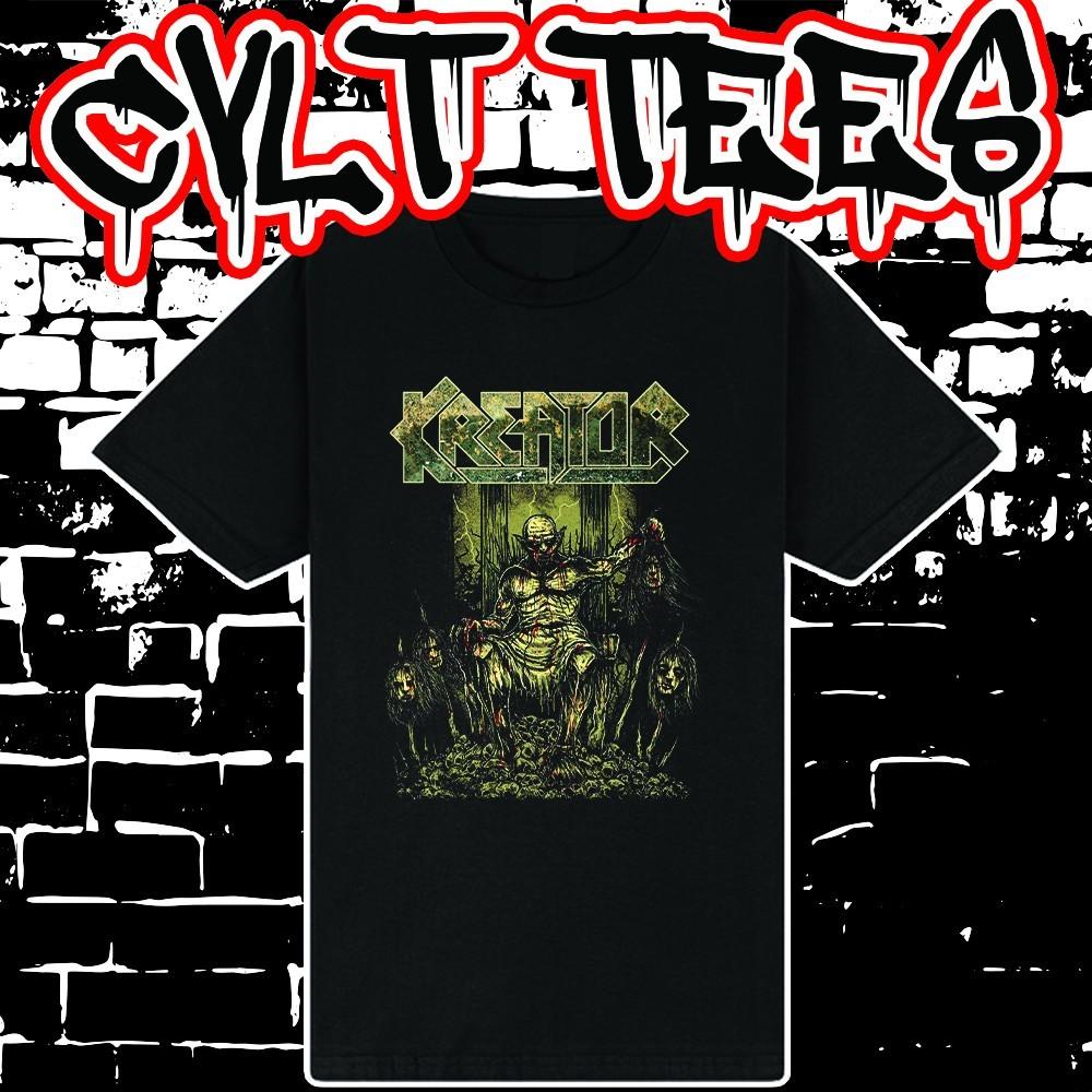 Kreator style Band Tee ~ 100% Cotton Unisex T-Shirt S
