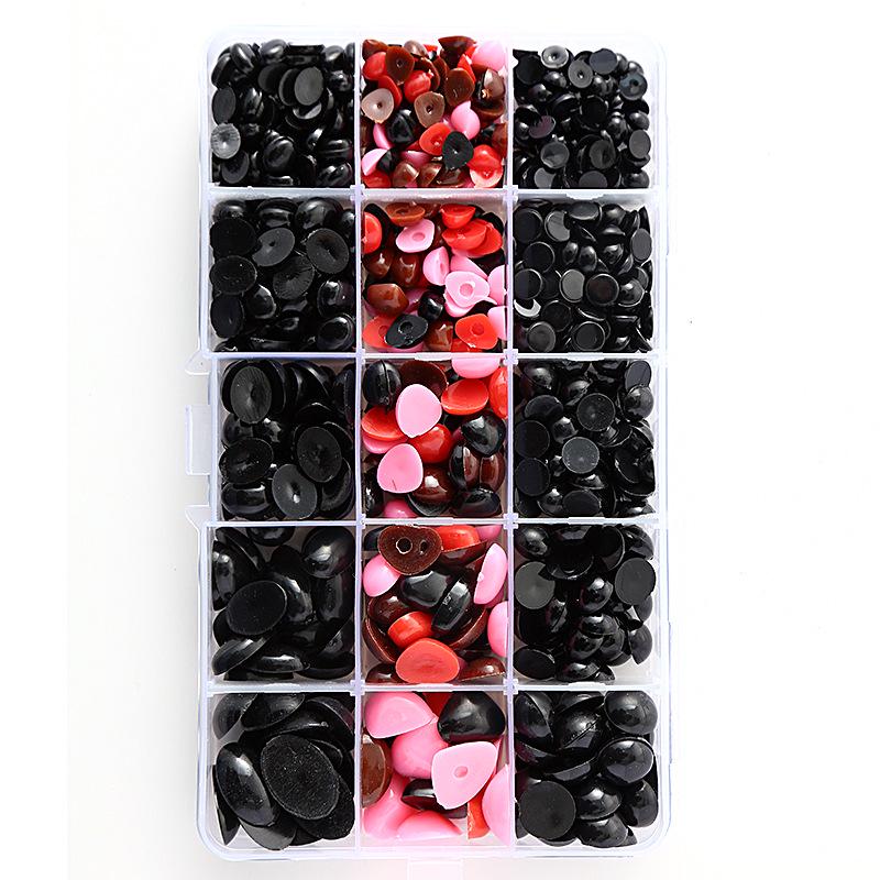 DIY Boxed Coffee Bear Plush with Black Eyes