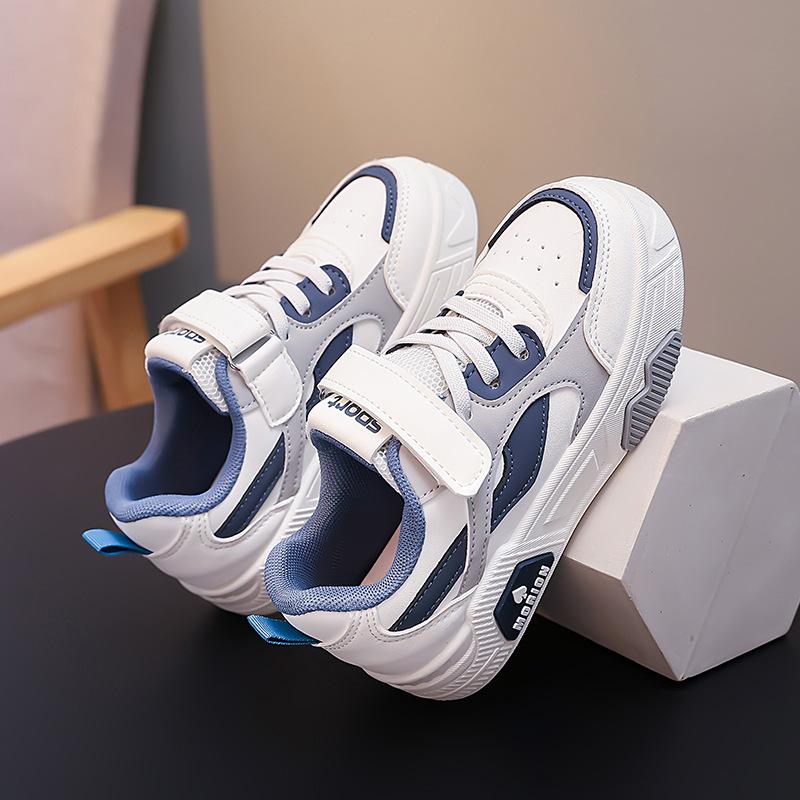 Autumn new children's sports shoes boys medium and small children's white shoes girls' shoes children's white shoes