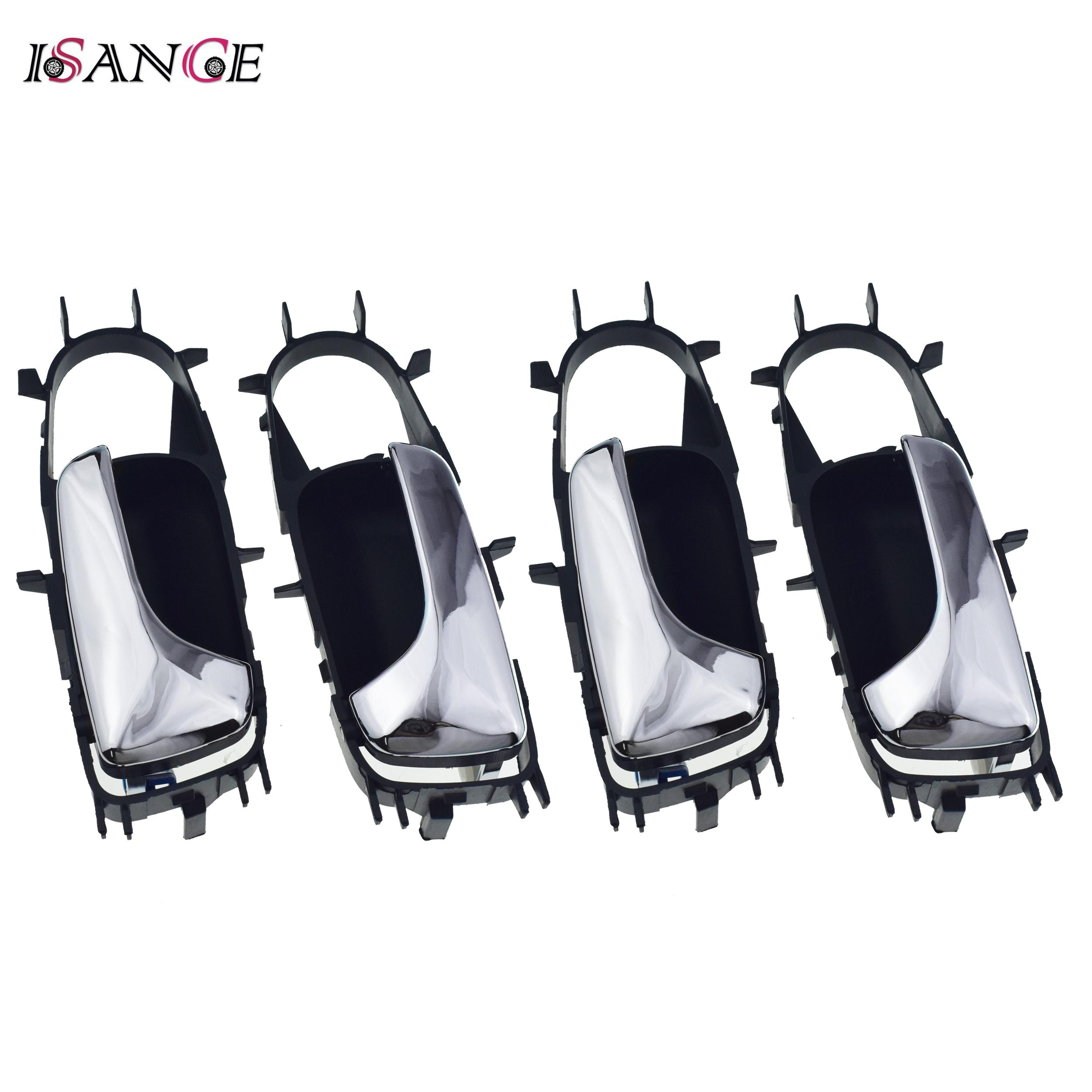 4 Pcs For Chevrolet Optra Lacetti / Suzuki Forenza 2004-2007 Chrome ide Door Handle Front Rear Left Driver Right Passenger