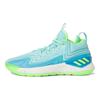 adidas D Rose Son of Chi 2 Aqua Solar Green Men Sneakers Pantone Core-White Team-Solar-Green HQ1006