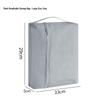 Mesh Transparent Travel Storage Bag Set for Cosmetics & Toiletries - Foldable Organizer