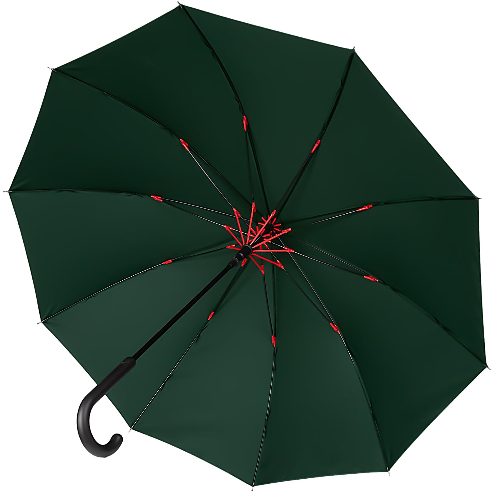 

Зонт Msentuo Long Umbrella, который может выдерживать сильные дожди и легкий дождь, супер водостойкий, из стекловолокна, для прыжков в долгий сезон дождей, тайфунов