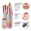 Mini Painless Razor Shave Shaver Portable 2 IN 1 Electric Epilator Eyebrow Trimmer Women's Body Facial Lip Epilator Rechargeable