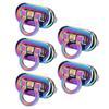 5 Pcs Flip Lock Colorful Zinc Alloy Oval Bull Nose Lock Luggage Lock Clamshell Lock