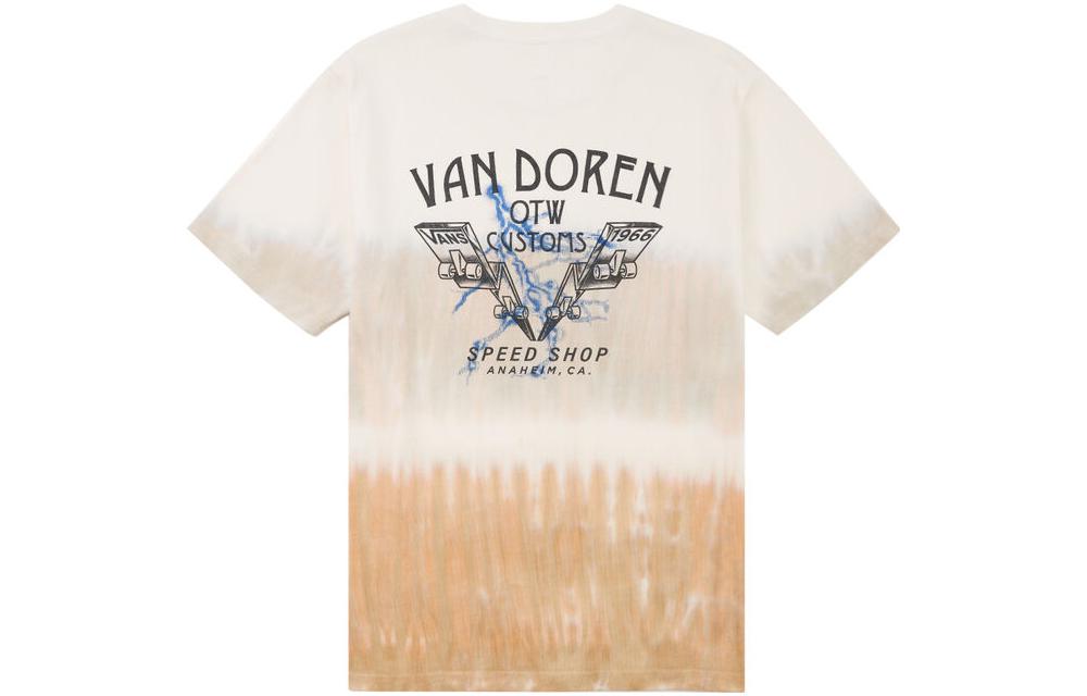 Vans T Shirts Men's Umber Crew Neck Moderate Straight Fit VN00093BYUU1