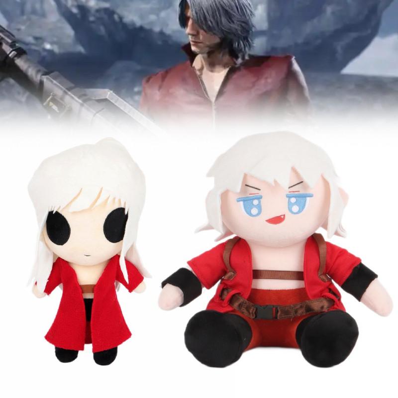 May Cry Devil Dante Plush Toy Stuffed Doll Anime Game Peripheral Decor Cartoon