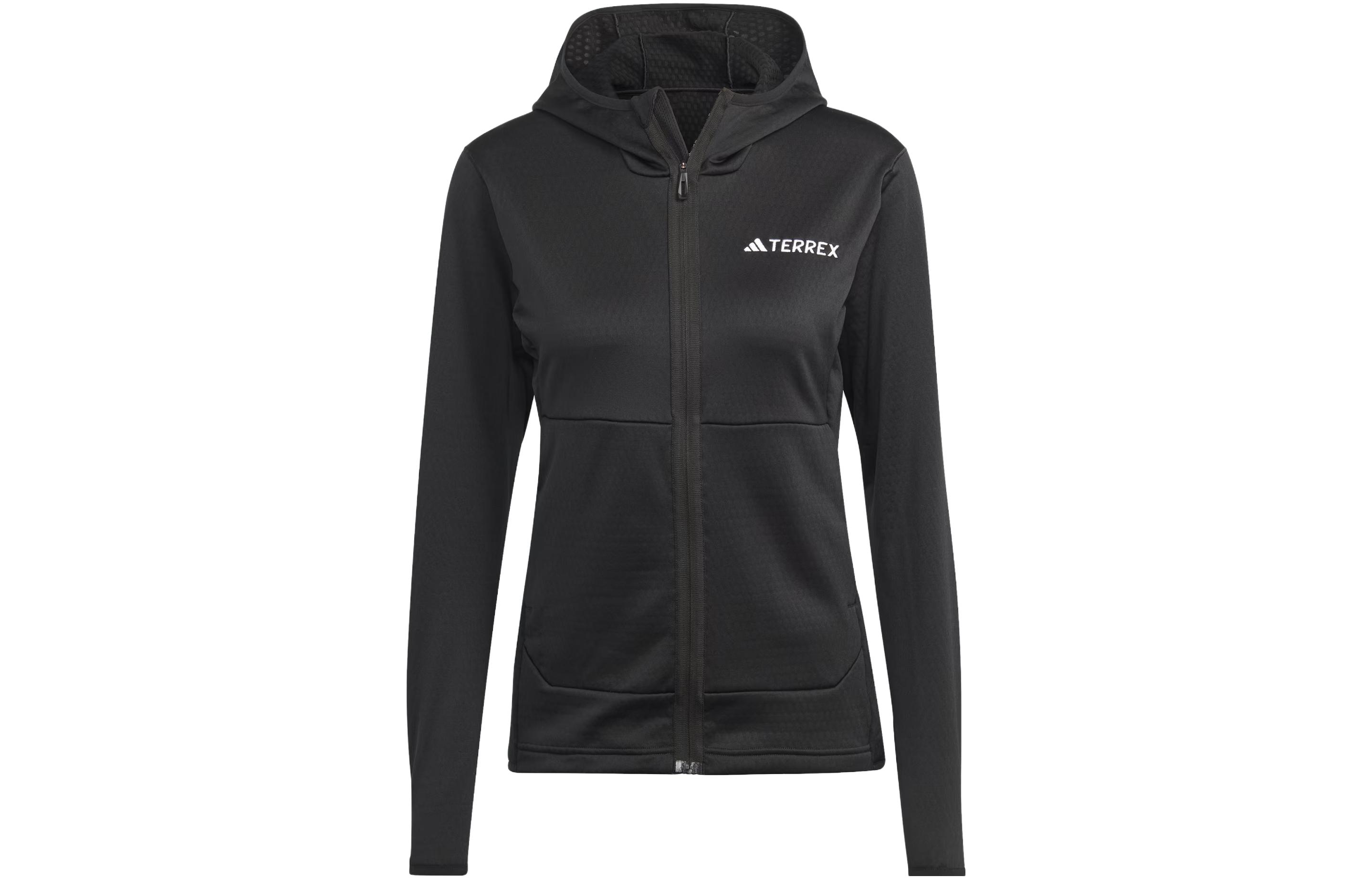 Adidas Jackets Women s Black Hooded Moderate Other Black|L