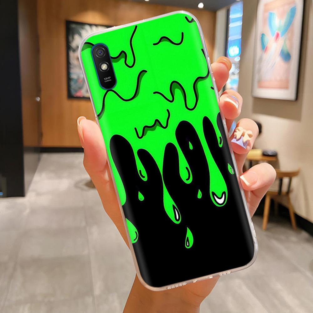 For Redmi 9A Case Cute Housing For Redmi 9AT Phone Case Lovely Cartoon Soft TPU Transparent Silicone Bumper For Xiaomi Redmi 9A