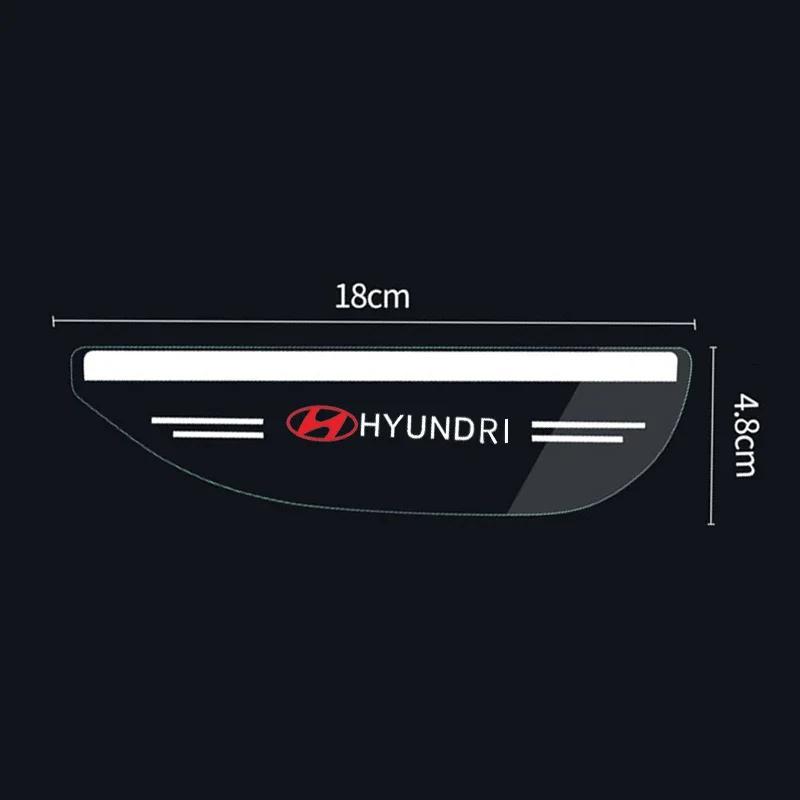 Car Rearview Mirror Rain Shade Cover Sticker for Hyundai Tucson Creta Accent I30 Sonata Elantra Solaris Kona I10 IX35 I20 Getz MM8