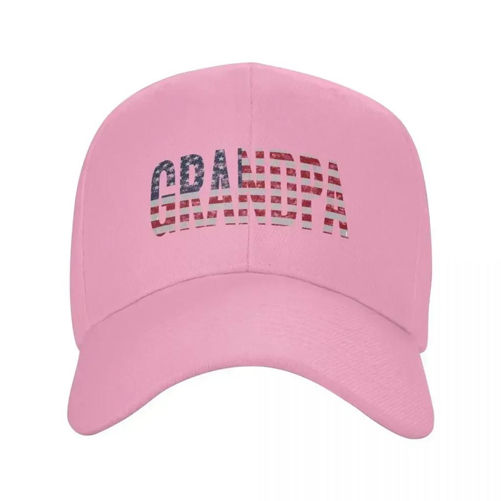 American Fathers Day Usa Flag Grandpa Baseball Cap Dropshipping Birthday Mens Caps Womens