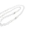 Les Trésors De Lily [H7350] - Silberkette 'Göttin' silberweiß (rhodiniert) - 60x13 mm