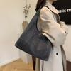 Denim Hobo Bag for Women with Oversized Design and Simple Style