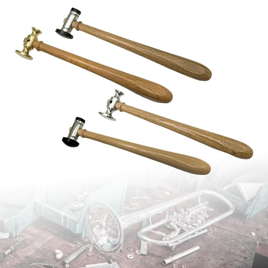 Guitar Fret Hammer Lightweight Fretboard Installation Tool Double Headed for Bass Mandolin String Instruments Home Ukulele