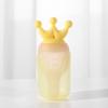 Medicine Dispenser Pacifier Feeder for Toddlers - Crown Shape Medicine Bottle for Water Training, Blue Color, Travel, Nursery