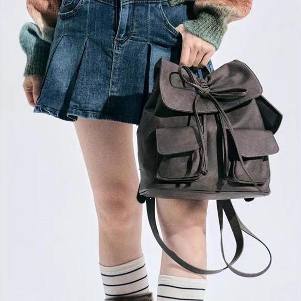 

Премиальная ретро дорожная сумка Новый рюкзак Модная универсальная сумка Большая вместимость многокарманный рюкзак темно-коричневого