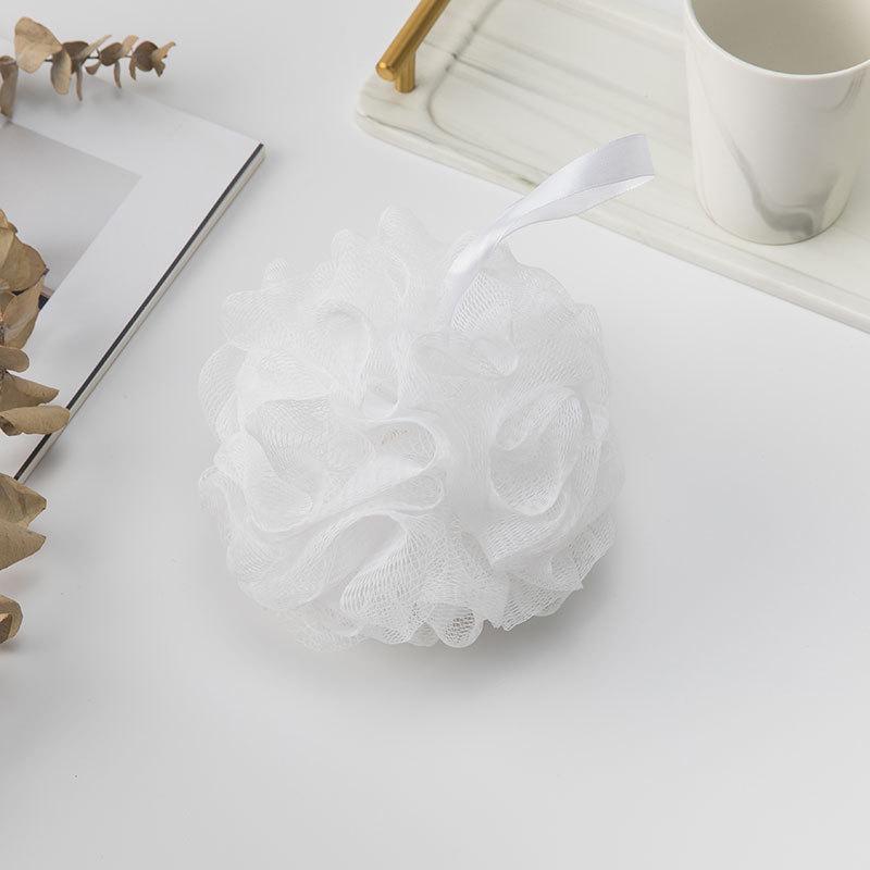 Large 50g Men's Black Bamboo Charcoal Exfoliating Bath Ball