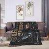 Leon Kennedy Resident Evil Warm Soft Blanket  Picnic Plush Bedding Throws Fashion Outdoor Flannel Bedspread Sofa Bed Cover