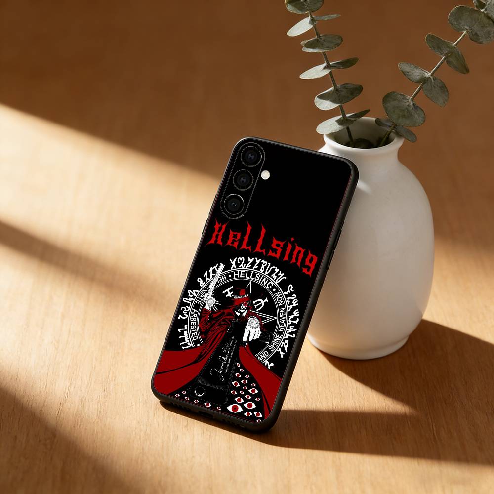 

Anime H-hellsing S Phone Case For Samsung Galaxy A91,80,73,72 ,71,53,52,32 ,31,22,21s,20,Soft Black Case Samsung a73 5g