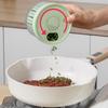 Fruit Vegetable Container Round Shape Multifunctional Plastic Scallion Storage Box Green