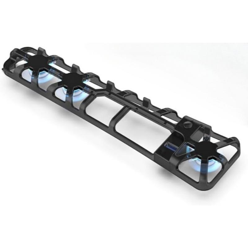 

Вентилятор охлаждения для PS5 Slim Аксессуары 3 Blu-ray вентилятора Задний бесшумный вентилятор для PS5 Slim Эффективная система охлаждения USB-выходной порт 29*6.9*3.5cm чёрный