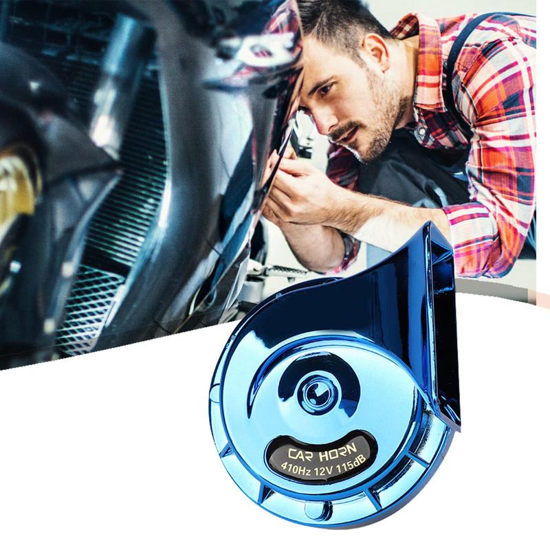 Motocyklový klakson Hlasitý motocyklový klakson Kotoučový 12V Hlasitý klakson Barevný motocyklový klakson Kotoučový klakson Vodotěsný Hlasitý klakson Mini Hlasitý