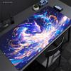 Pink Fox Large Gaming Mousepad XXL Gamer Mouse Pad Office Long Table Accessories Mouse Mat Kawaii Nine-tailed Fox Desk Mat Xxl