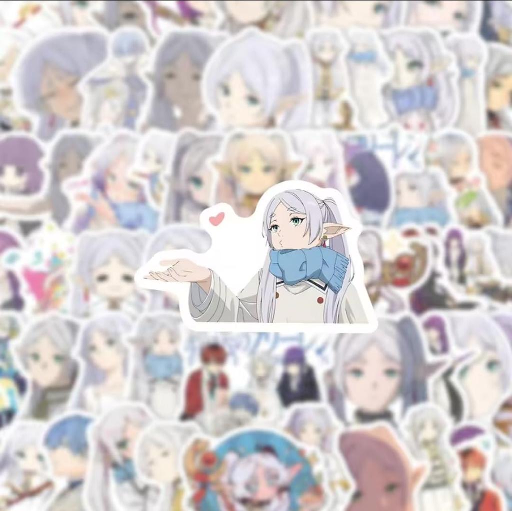 Funeral Parlor Freiren Cutting Set of Decorative Stickers Stickers, 60, [Used]