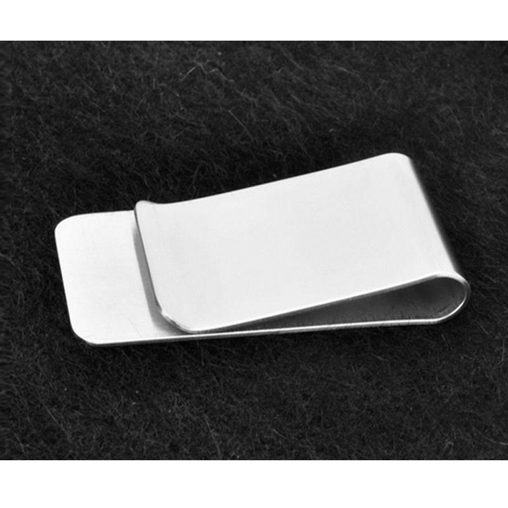Credit Card ID Clip Metal Clip Slim Pocket Stainless Steel Money Clip Cash Clamp Men Purse Wallet