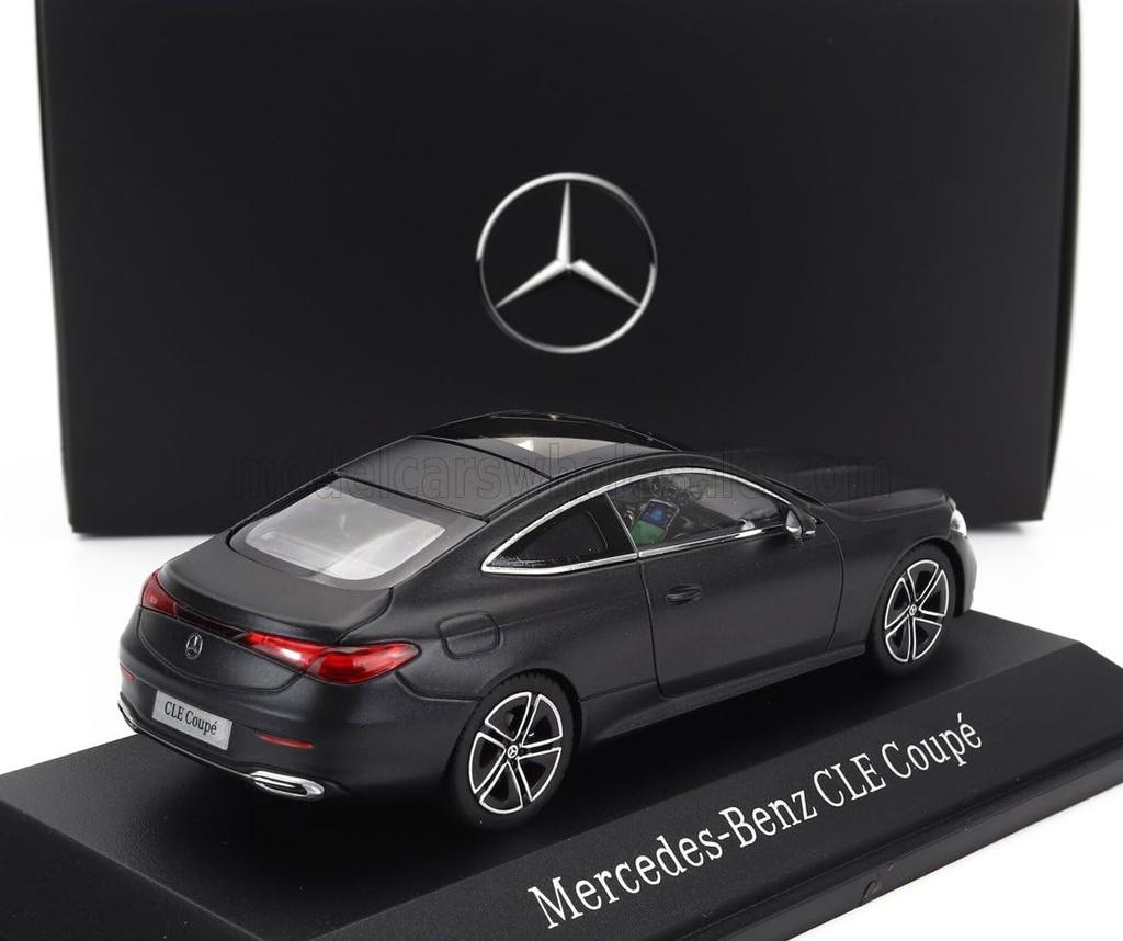NOREV Mercedes-Benz CLE-Class Coupe (C236) 2023 (Graphite Gray Magno) 1/43 Scale Diecast Model Car