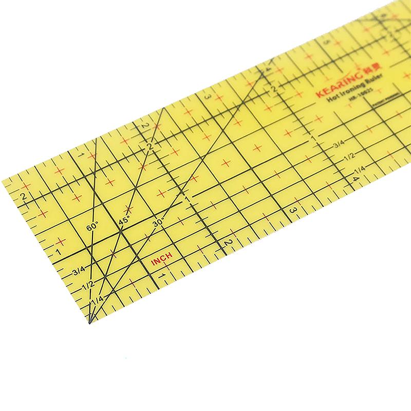 Bügellineal Patchwork Schneiderhandwerk DIY Nähzubehör Messwerkzeug