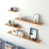 30cm Floating Wall Shelf Decorative Wooden Bookshelf for Living Room Bedroom Display Rack