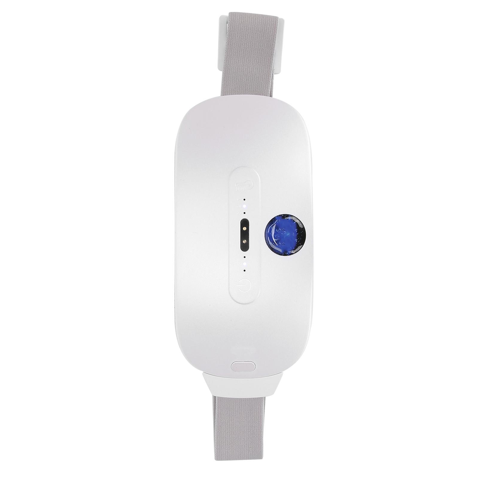 

Электрическая грелка для матки, согревающий горячий компресс, вибрация, облегчение боли при дисменорее, пояс белого цвета