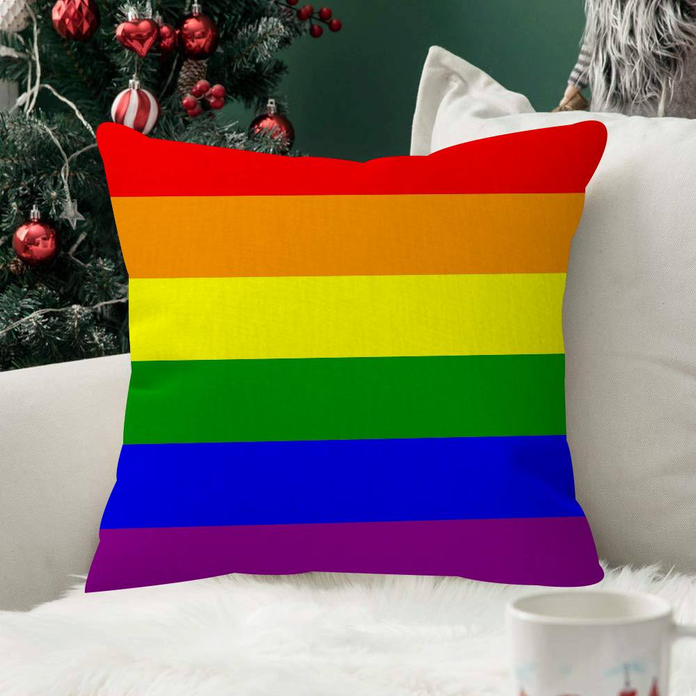 Love Is LoveLove Is Okay Cushion Cover Pillowcase Upholstery Pillows for Sofa Throw Pillow Home Decor Pillowcas