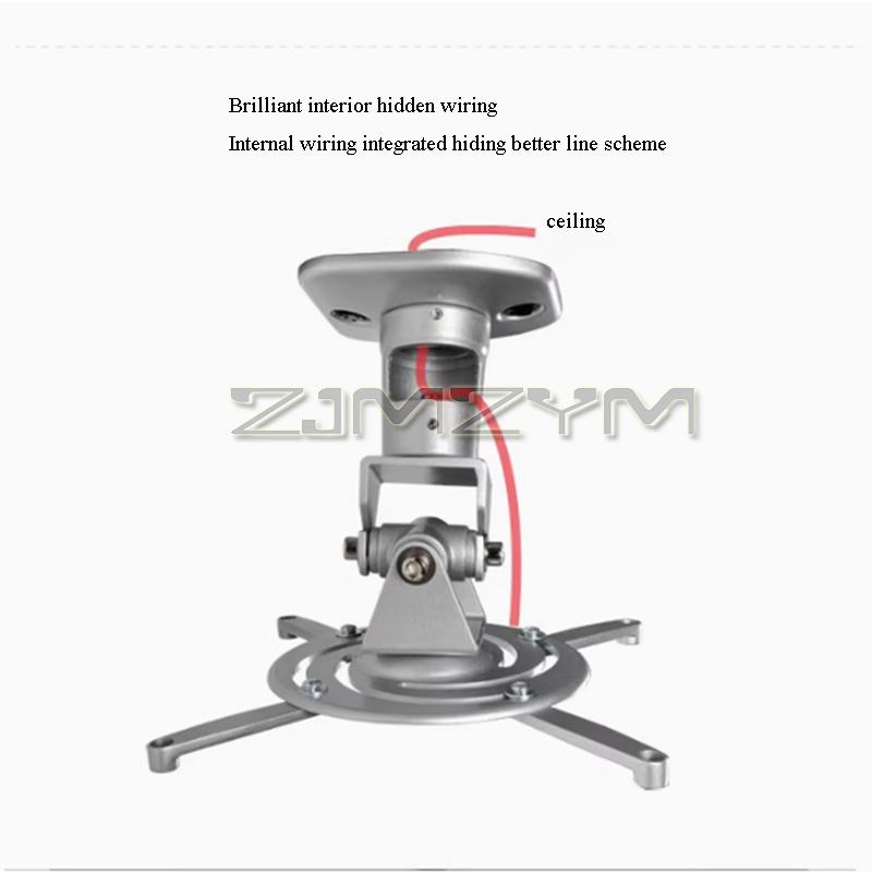 Projector Ceiling Bracket Universal 360 Degrees Swivel Adjustment Extendable Arms Hanger For Epson Optoma Benq Projector