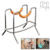 Portable Stainless Steel Cutting Board Holder Rustproof Thickening Chopping Board Organizer Space Saving Pan Cover Shelf