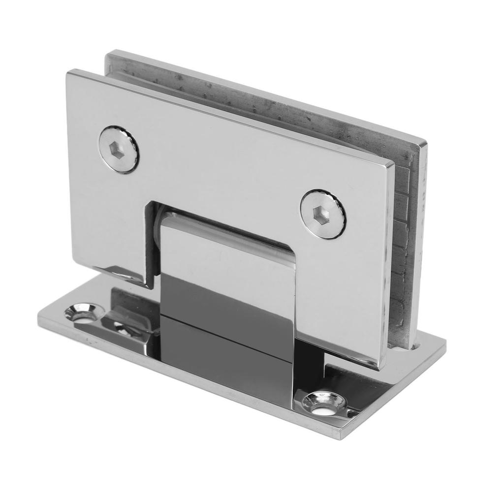 Badezimmer Glastürscharnier 90 Grad Edelstahl Rahmenloses Glastürscharnier für 8 12 mm Türen