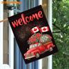 1pc Canada Day, Trucks And Fireworks (4)FlagDouble-Sided Garden Flag Courtyard Decoration, Outdoor Decoration, Lawn Decoration, Flag Solely