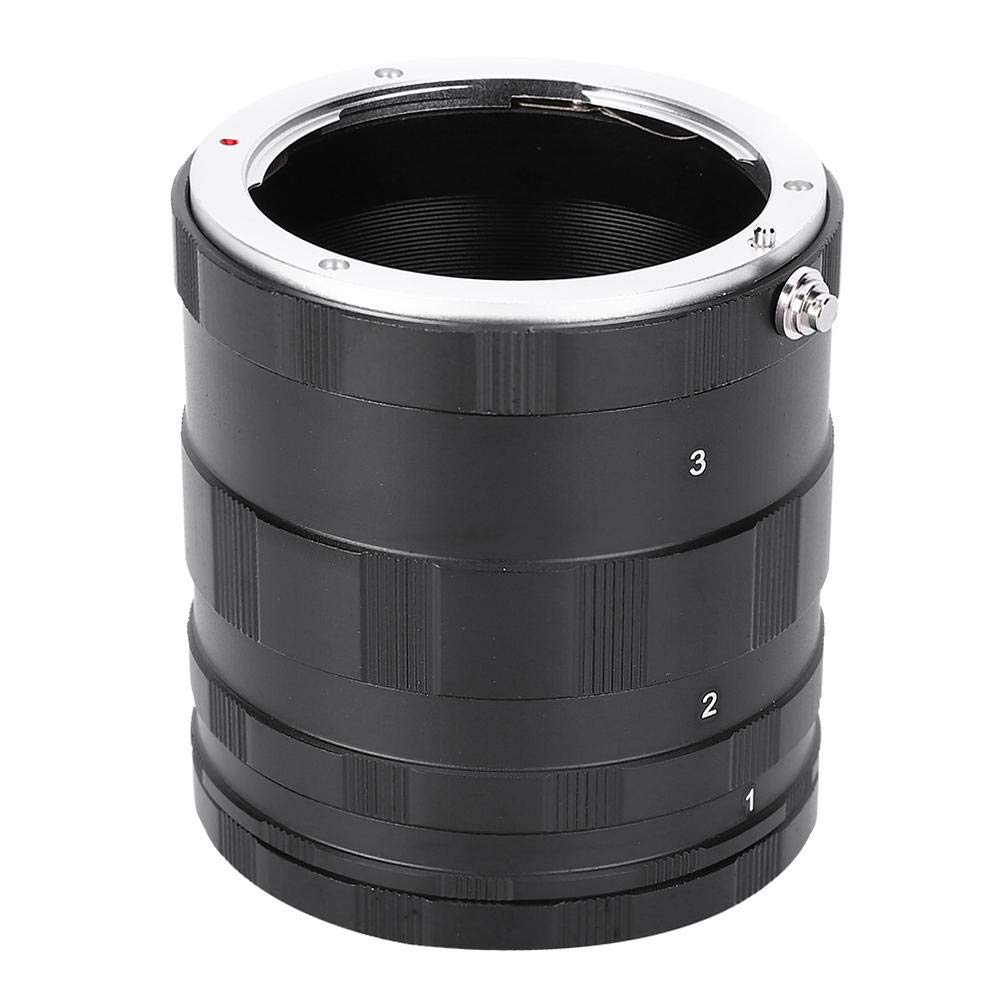 Lens Ring Extension Adapter Manual Super Macro for Sony Mirrorless Bellows Photography Black Close-up Tube, Focus, Photography, Professional, E-Mount