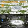 8 LED Bright Solar Ground Lights, 2024 IP68 Waterproof Garden Upgrade Outdoor Light LED Landscape Lighting for Patio Pathway Yard, Paths, Decks,