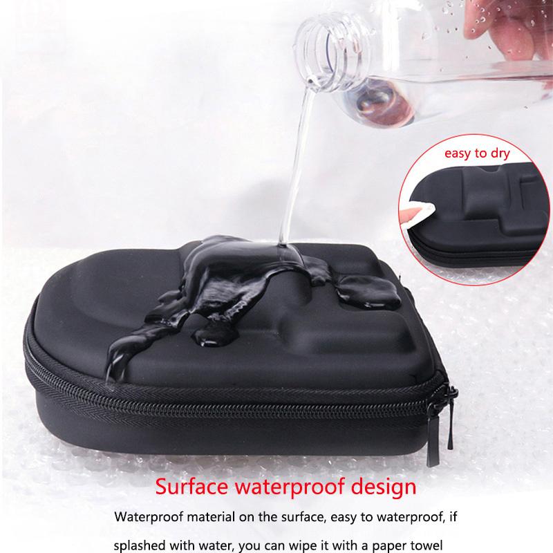 Fishing Reel Bag Protective Case Water Resistant Hard Eva Box Pouch Built-In Anti-Pressure Sponge Baitcasting Wheel Bag