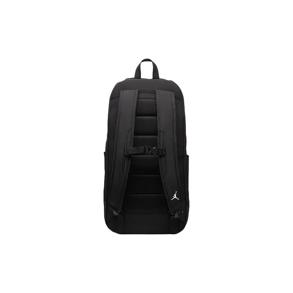 Jordan Small Logo Sports Leisure Training Large Capacity Reflective Nylon Basketball Backpack Unisex Backpack Black DJ5644-010