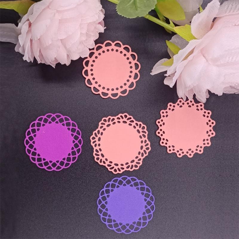 Wreath Circle Metal Cutting Dies Stencil DIY Scrapbooking Album Paper