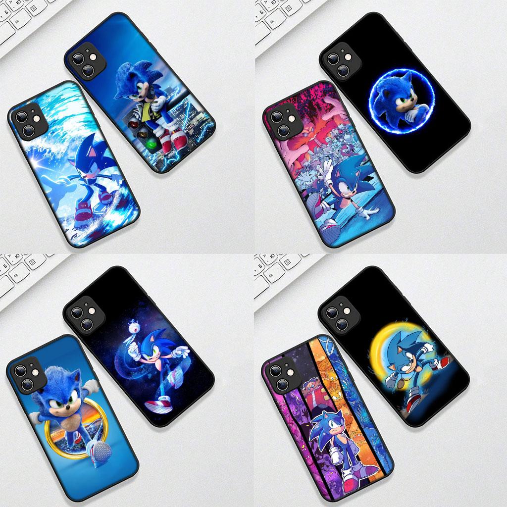 Phone Cover for Samsung Galaxy S25 S24 S23 FE Plus Ultra S7 Edge A16 A15 5G s25+ Casing Flexible Case S-Sonics Hedgehog