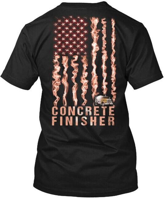 Premium Proud Concrete Finisher Tee T-Shirt Size S to 5XL S