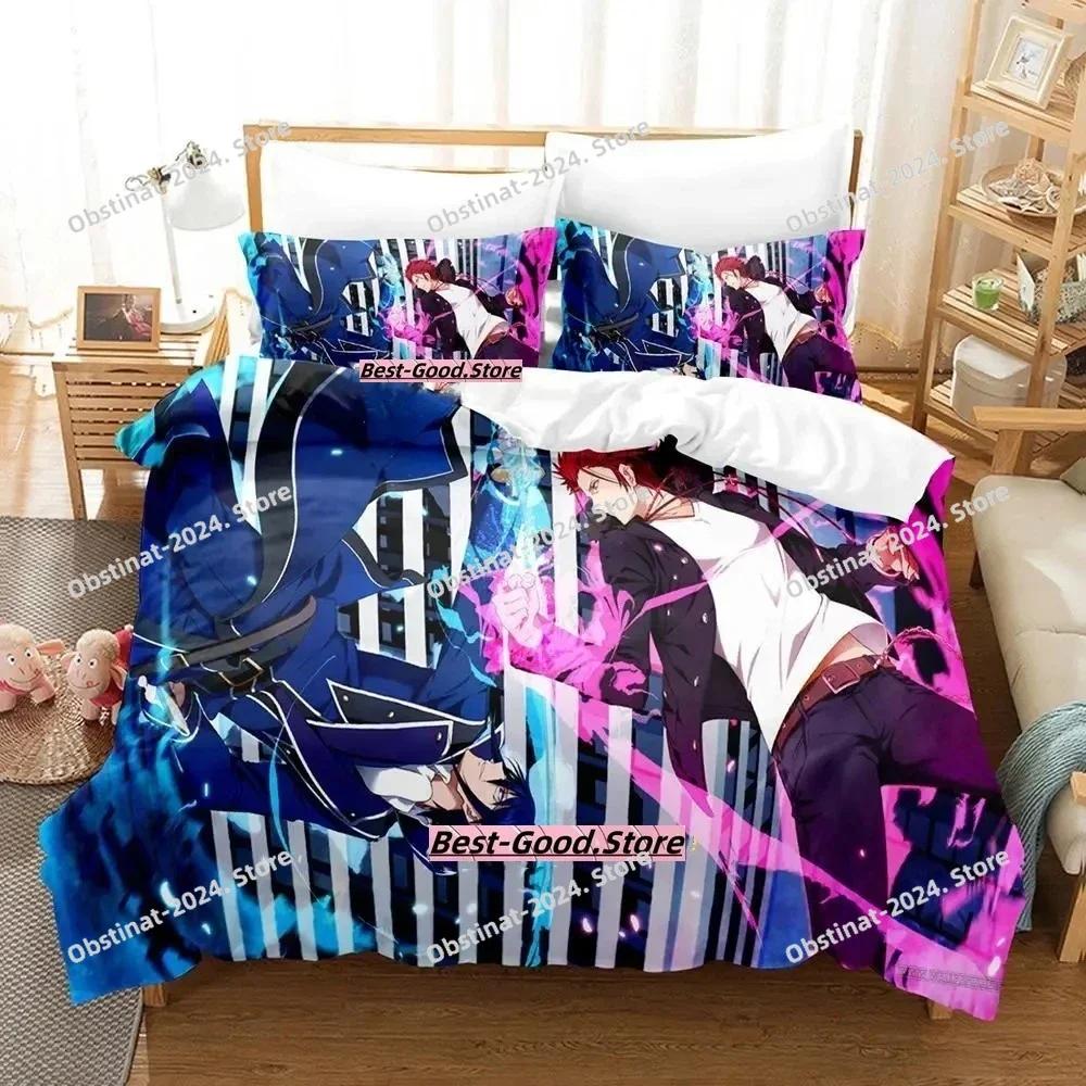 Anime K project Mikoto Suoh No Blod! No Bone! No Ash! Beding Set Printed With Pilowcase Bed Soft Duvet Cover Quen Super King-Sized Dimensionsd