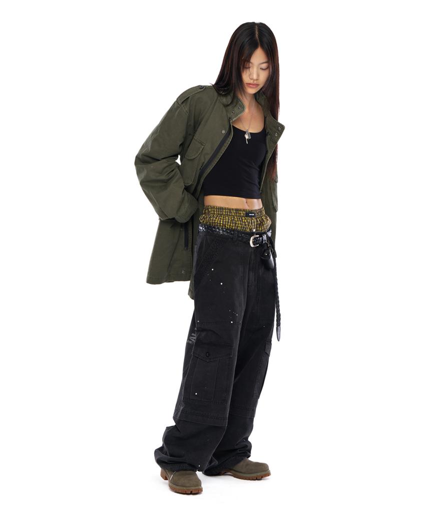 AAKAM Check Boxer (Mixed Yellow)