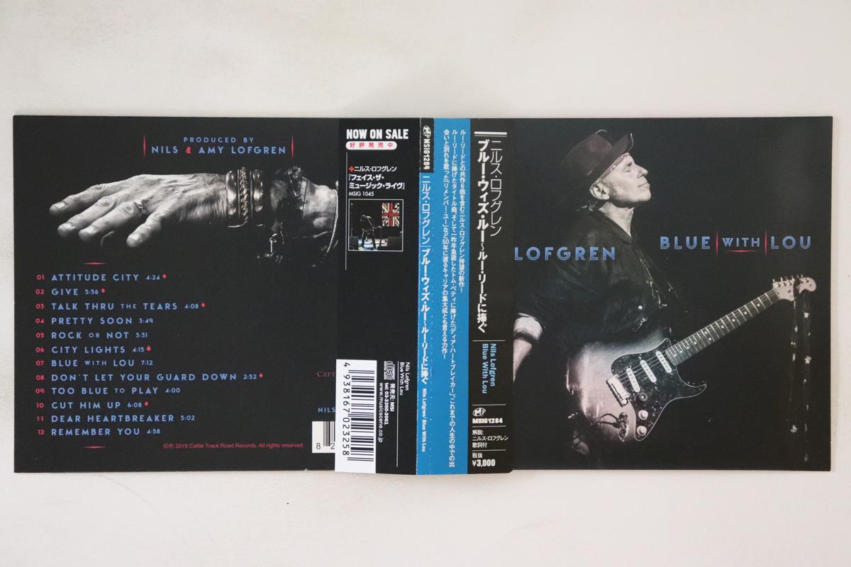 

CD NILS LOFGREN - Blue With Lou MSGI1284 MSI 2019 Japan Obi Rock Used
